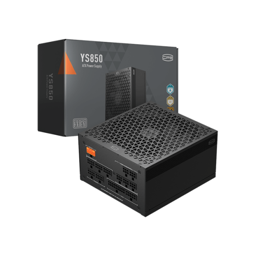 Блок питания PCCooler  850W, YS850, Full Modular, 80+ GOLD, ≥90%, Fan 135mm, Черный, P5-YS850-G1F