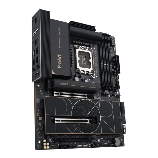 Материнская плата ASUS PROART Z890-CREATOR WIFI LGA1851 4xDDR5 4xSATA 5xM.2 1xHDMI 1xDP WiFi ATX