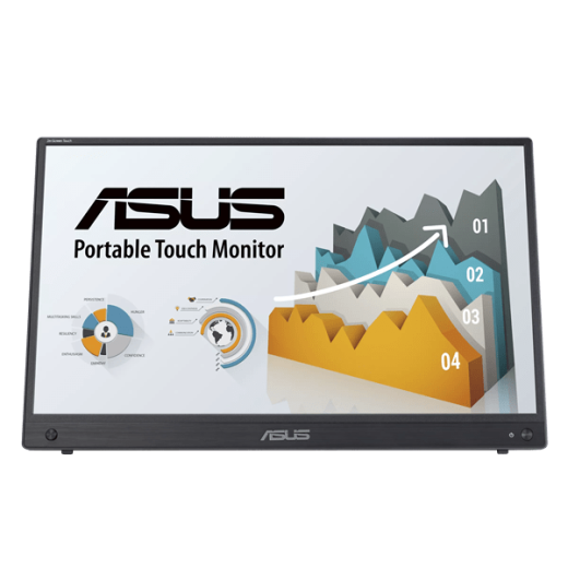 Монитор 15.6" ASUS ZenScreen Touch MB16AMTR IPS 1920x1080 60Hz 4ms 250cd/m2 700:1 2xUSB-C 1xMiniHDMI