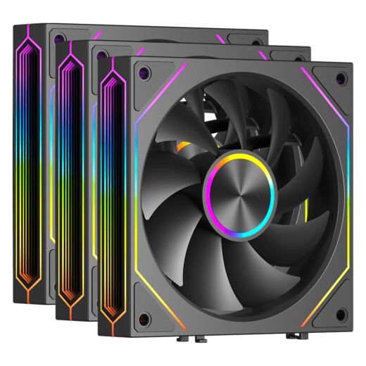 Вентилятор для корпуса PCCooler F3 X120 ARGB BK 3IN1 3x120mm 800-1800±10% RPM Black