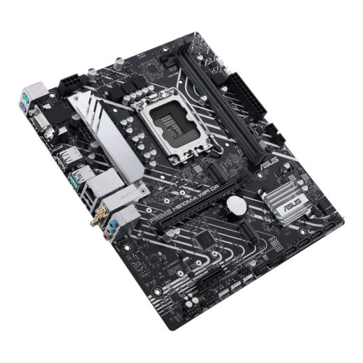 Материнская плата ASUS PRIME  H610M-A WIFI D4, LGA1700 2xDDR4 4xSATA3 2xM.2 1xD-Sub 1xHDMI 1xDP mATX