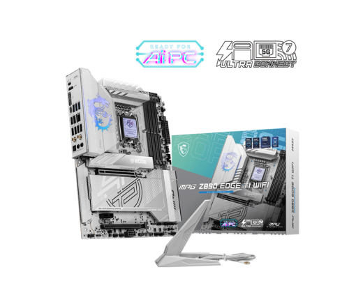 Материнская плата MSI MPG Z890 EDGE TI WIFI LGA1851 4xDDR5 4xSATA3 RAID 5xM.2 1xHDMI 2xThunder ATX