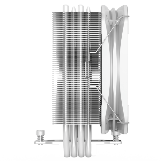 Вентилятор для процессора PCCooler PALADIN 400 WH, TDP 235W 4-pin 1700/1200/20xx/115x/AM5/AM4 Белый