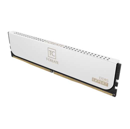 Оперативная память 32GB Kit (2x16GB) 6400MHz DDR5 TeamGroup EXPERT CL40 White CTCWD532G6400HC40BDC01