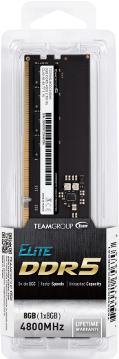 Оперативная память  8GB 4800MHz DDR5 Team Group ELITE PC5-38400 TED58G4800C4001