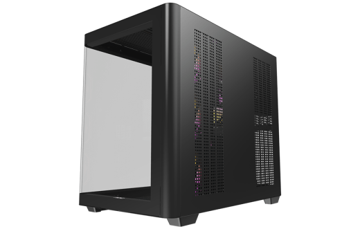 Корпус AOC CG455B 4F ATX/M-ATX/ITX 2xUSB3.0 1xType-C 1xAudio/Mic Черный AOC-CG455-BF4V1R0W2-G