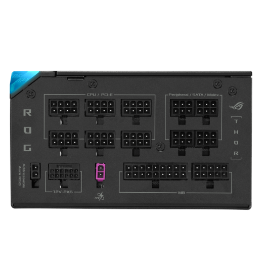 Блок питания ASUS 1000W, ROG Thor 1000W Platinum III, Full Modular, ROG-THOR-1000P3-GAMING