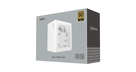 Блок питания Ocypus Iota P850 WH 850W Full Modular, 80+ GOLD, КПД 91% Белый, Iota-P850-G1FFWH025X-EU