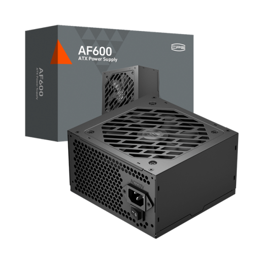 Блок питания PCCooler  600W, AF600, Non Modular, 80+, КПД ≥80%, ATX, FAN 120mm, Черный, P1-AF600-N1H
