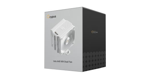 Вентилятор для процессора Ocypus Iota A40 WH Dual FAN TDP 220W 1851/1700/1200/115X/AM5/AM4 Белый