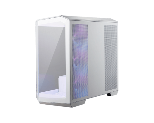 Компьютерный корпус MSI MAG PANO M100R PZ mATX/ITX 1x3.5"/2.5", USB 3.2 Type-A White