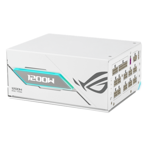 Блок питания ASUS 1200W, ROG Thor 1200W Platinum III White Edition, ROG-THOR-1200P3-WHITE-GAMING