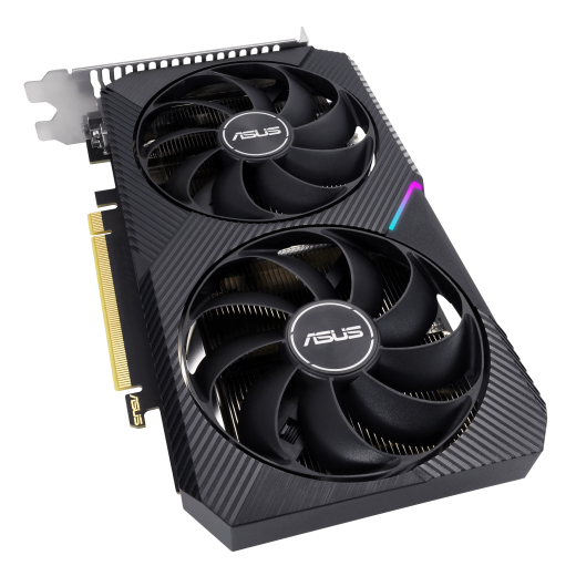 Видеокарта ASUS GeForce RTX3050 OC GDDR6 8GB 128-bit HDMI 1xDVI 1xHDMI 1xDP DUAL-RTX3050-O8G-V2