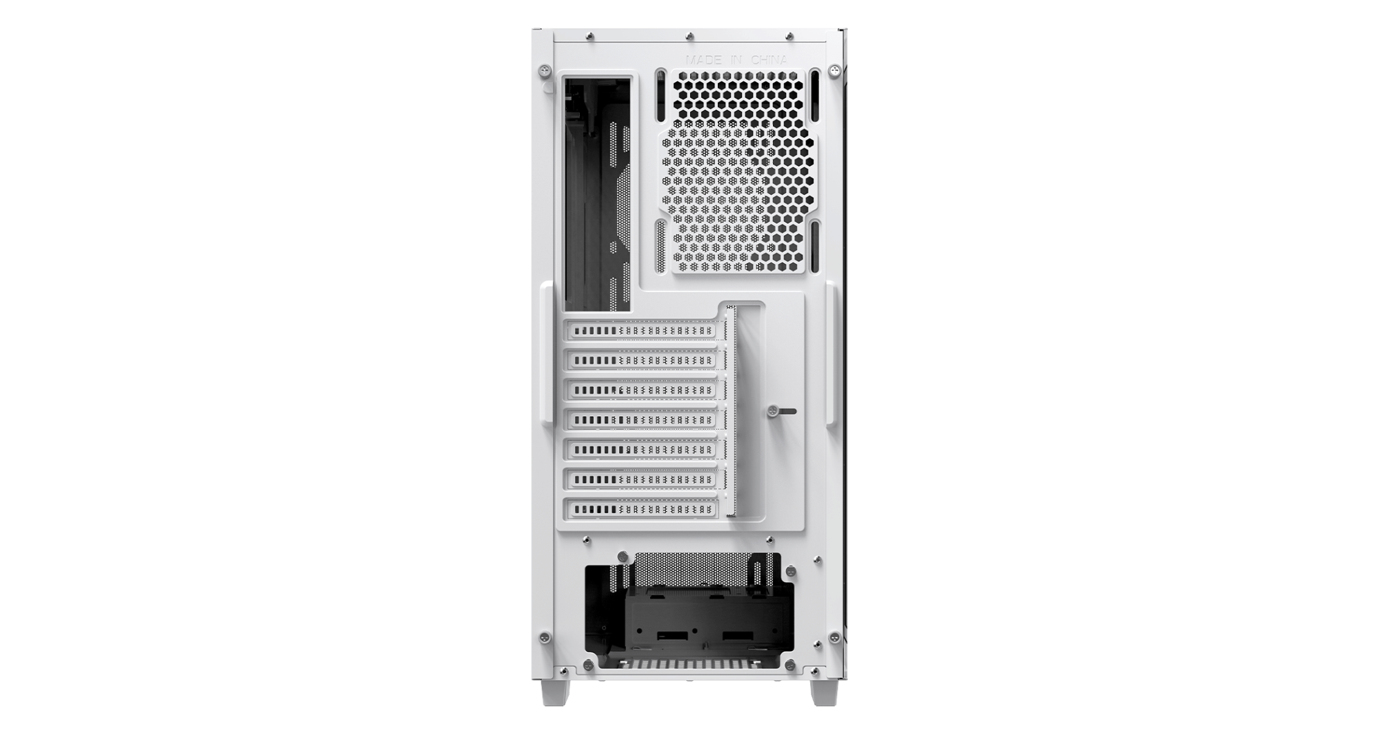Корпус Ocypus Gamma C60 WH ATX/mATX/ITX 3xUSB Белый Gamma-C60-WHG000XX-GL