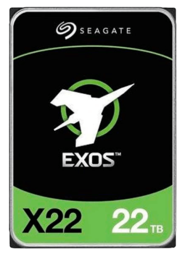 Корпоративный жесткий диск 22Tb Seagate EXOS X22 SATA3 3.5" 512E/4KN 7200rpm ST22000NM001E