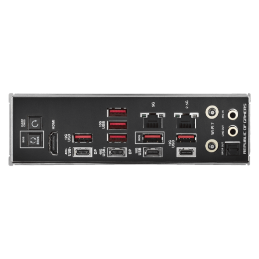 Материнская плата ASUS ROG CROSSHAIR X870E HERO AM5 4xDDR5 4xSATA Raid 4xM.2 10xUSB ATX