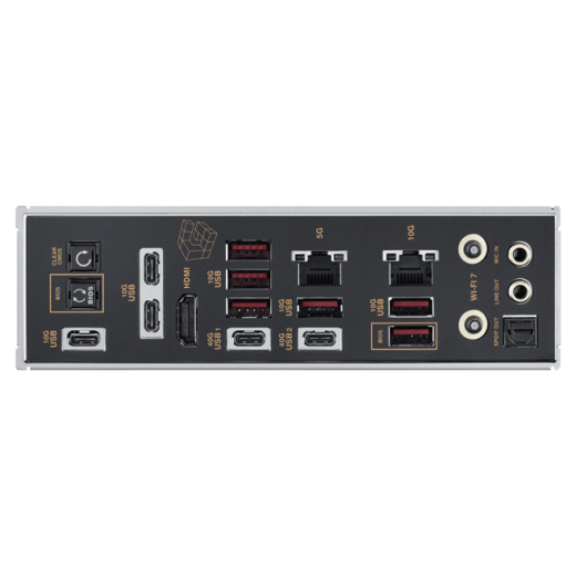 Материнская плата ASUS ROG CROSSHAIR 2006 AM5 X870E 4xDDR5 4xSATA RAID 5xM.2 1xHDMI 2xUSB4 TypeC ATX