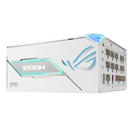 Блок питания ASUS 1200W, ROG Thor 1200W Platinum III White Edition, ROG-THOR-1200P3-WHITE-GAMING