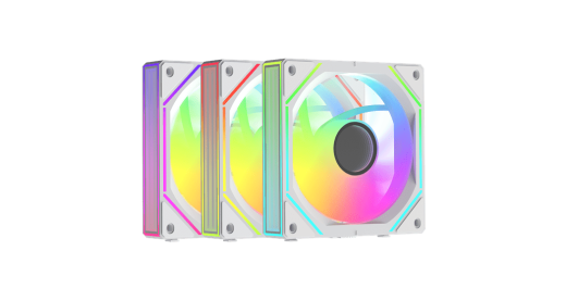 Вентилятор для корпуса Ocypus Gamma F12 UNI WH ARGB REVERSE BLADE 3-IN-1 3x(123x120x25mm) Белый
