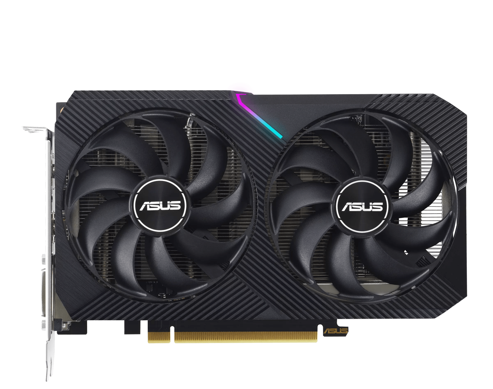 Видеокарта ASUS GeForce RTX3050 OC GDDR6 8GB 128-bit HDMI 1xDVI 1xHDMI 1xDP DUAL-RTX3050-O8G-V2