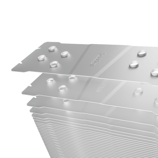 Вентилятор для процессора PCCooler PALADIN 400 WH, TDP 235W 4-pin 1700/1200/20xx/115x/AM5/AM4 Белый