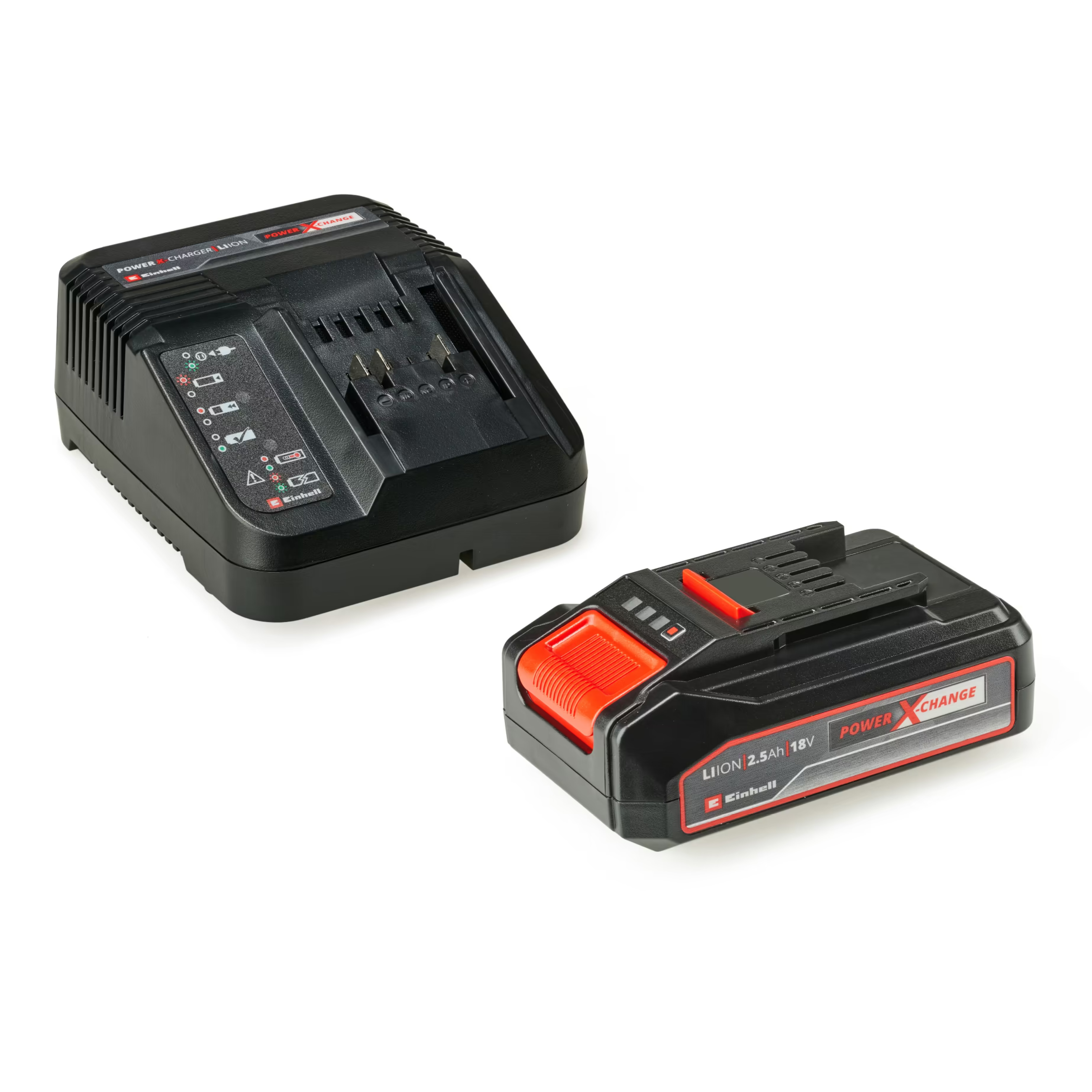 Зарядное устройство в комплекте Einhell 18V 2,5Ah PXC Starter Kit (4512097)