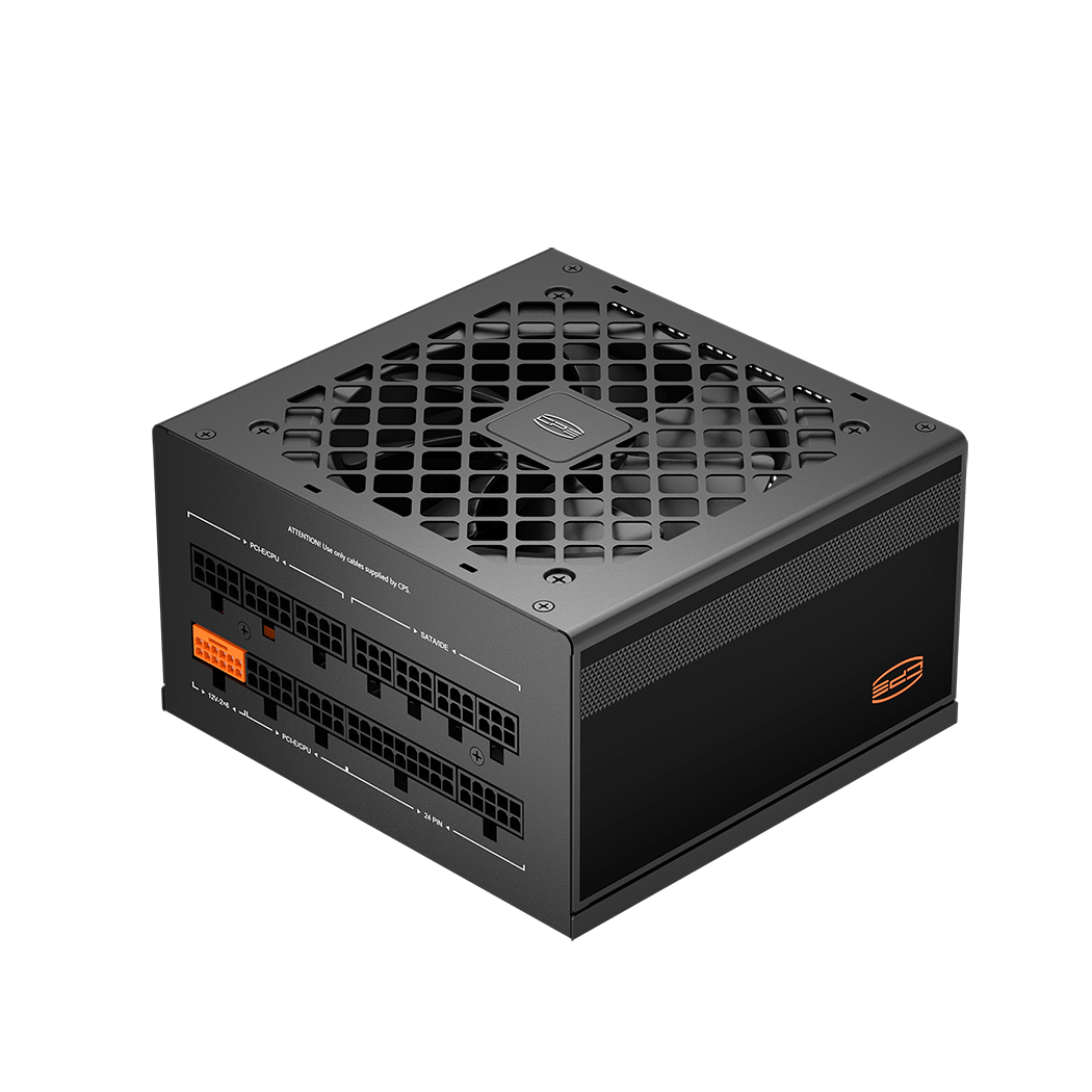 Блок питания PCCooler 1000W, KN1000, Full Modular, 80+,  GOLD, Fan 120mm, Черный, P3-KN1000-G1F