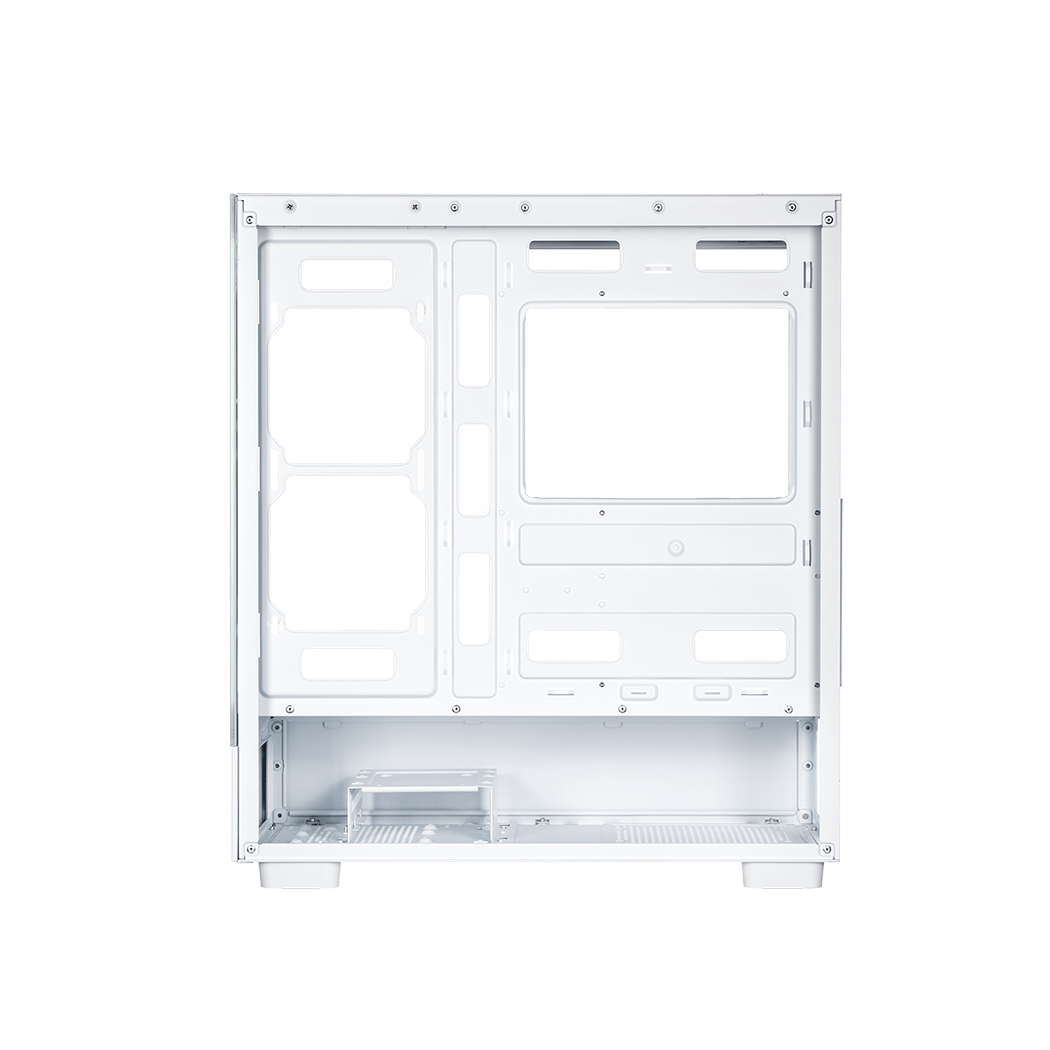 Корпус PCCooler C3Q500 WH ATX/mATX/ITX Type-C, USB3.0, USB2.0 Белый