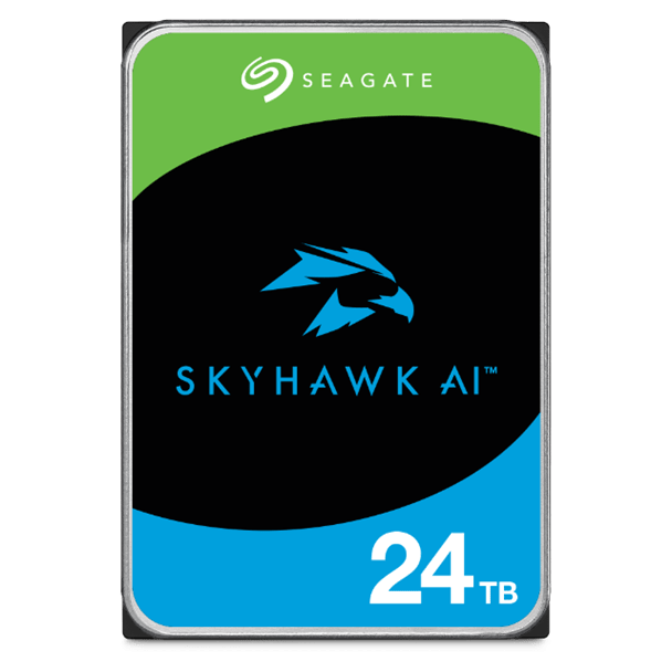Жесткий диск для видеонаблюдения 24Tb Seagate SkyHawk AI 256Mb 7200rpm SATA3 3.5" ST24000VE002