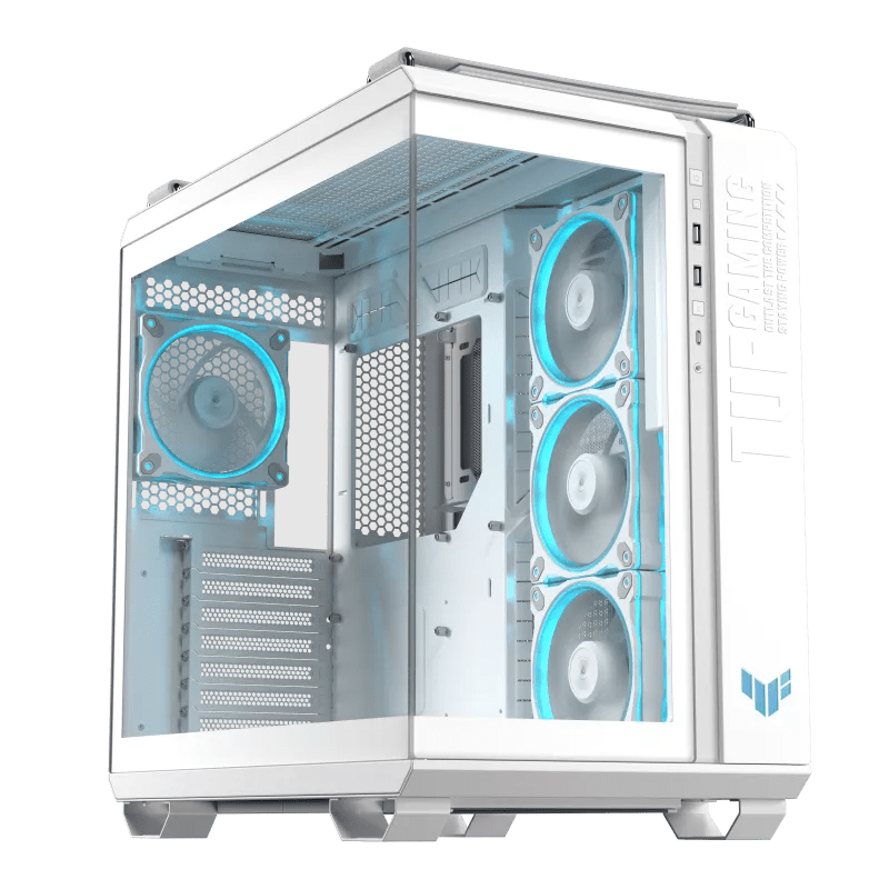 Корпус ASUS TUF Gaming GT502 HORIZON White ATX/micro ATX/mITX GT502 PANO/ARGB FANS/WHT/TG//