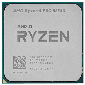 Процессор AMD Ryzen 5 PRO 5655G 3,9ГГц (4,4ГГц Turbo) AM4 6/12 L2 3Mb L3 16Mb 65W OEM 100-000001513