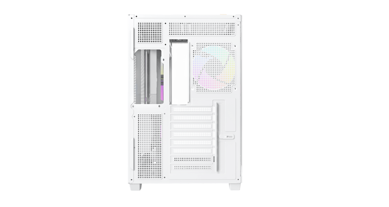 Корпус Ocypus Gamma C74 WH ARGB ATX/mATX/mini-ITX 2xUSB3.0 1xType-C Белый Gamma-C74-WHD400XX-GL