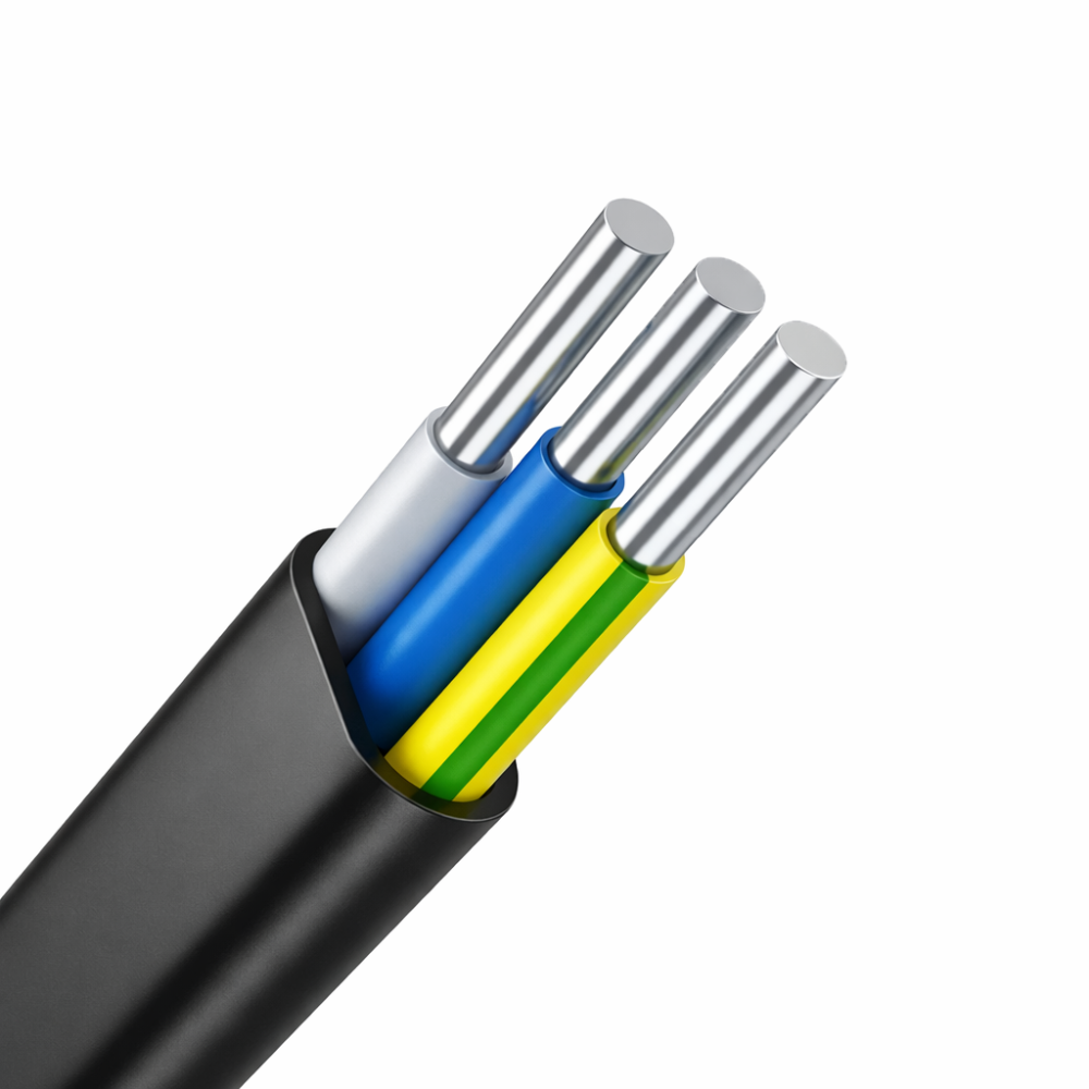 Кабель АВВГ-Пнг(А)-LS 3Х2.5ок(N,РЕ)-0,66 (ГОСТ) бухта