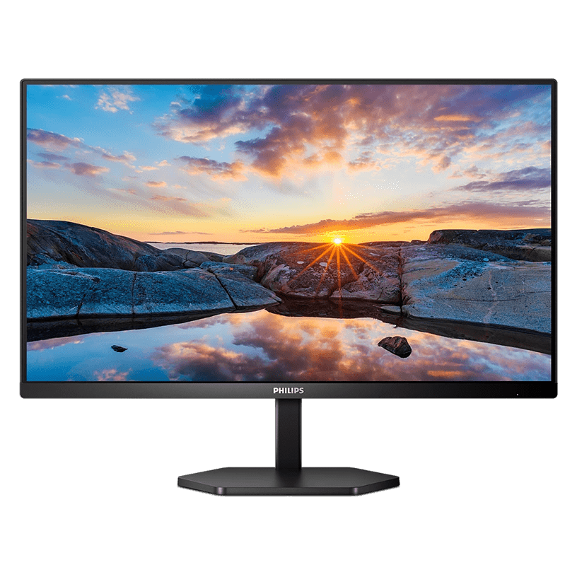 Монитор 23,8" PHILIPS 24E1N3300A/00/01 IPS FHD 75Hz 1мс 300кдм 1000:1 1xHDMI 1xUSB-C 4xUSB 2x3W Черн