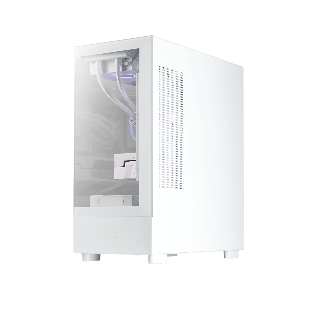Корпус PCCooler C3Q500 WH ATX/mATX/ITX Type-C, USB3.0, USB2.0 Белый