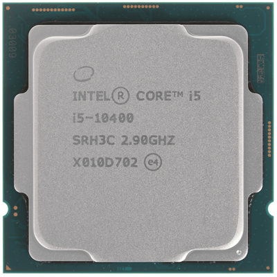 Процессор Intel Core i5-10400 2,9GHz (4,3GHz) 12Mb 6/12 Core Comet Lake UHD 630 65W FCLGA1200 Tray