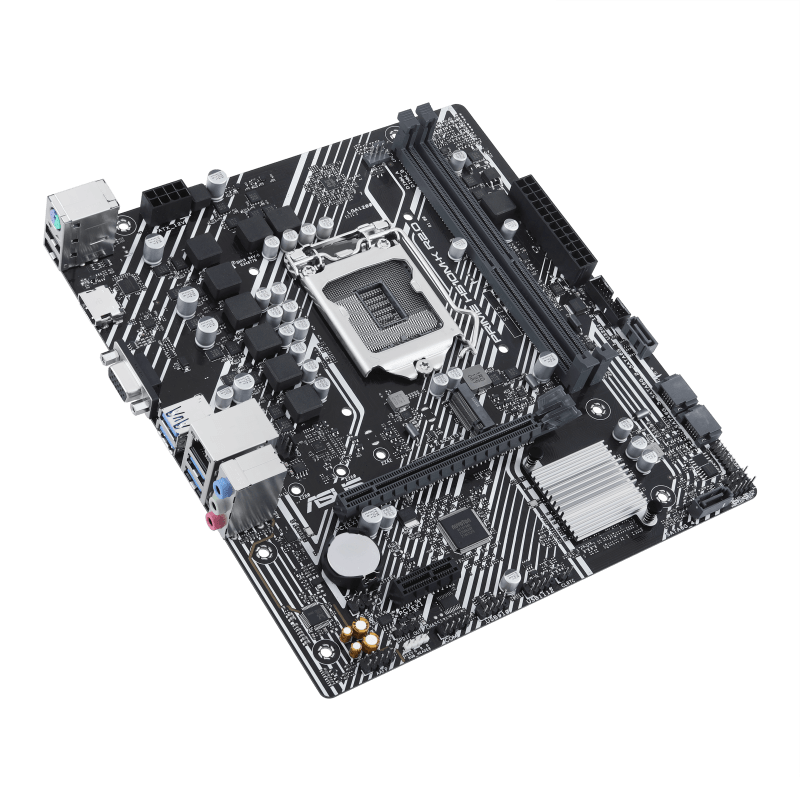 Материнская плата ASUS PRIME H510M-K R2.0 LGA1200 2xDDR4 4xSATA3 1xM.2 D-Sub HDMI mATX