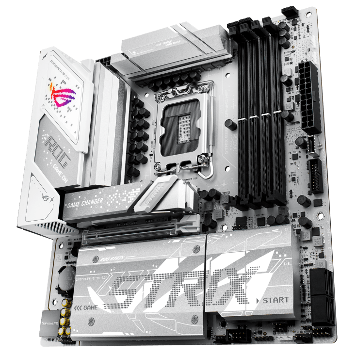 Материнская плата ASUS ROG STRIX B860-G GAMING WIFI, LGA1851 B860 4xDDR5 4xSATA 4xM.2 HDMI DP mATX