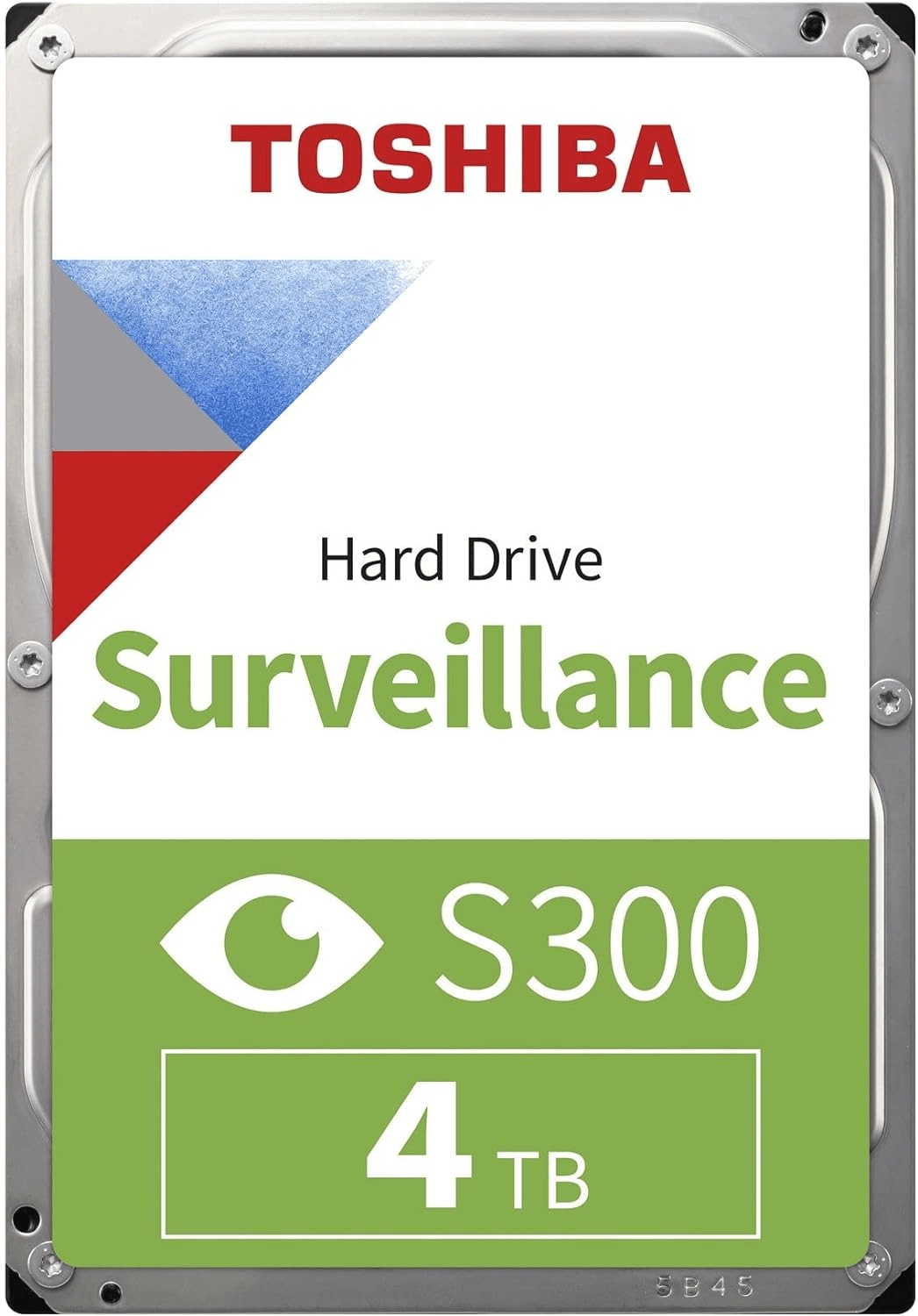 Жесткий диск для Видеонаблюдения HDD  4Tb TOSHIBA S300 Surveillance 5400rpm SATA3 3,5" HDWT840UZSVA
