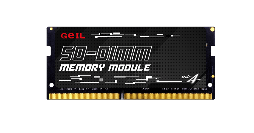 Оперативная память для ноутбука  8GB GEIL DDR4 2400MHz SO-DIMM PC4-19200 1.2V GS48GB2400C17S
