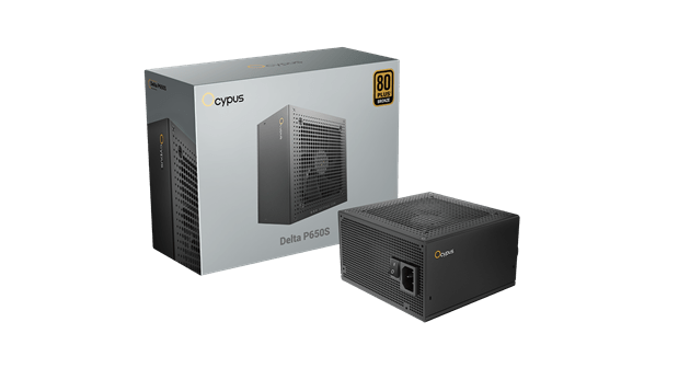 Блок питания Ocypus Delta P650S 650W Non modular, 80+Bronze, КПД 87% Черный,Delta-P650S-BDFBK025X-EU