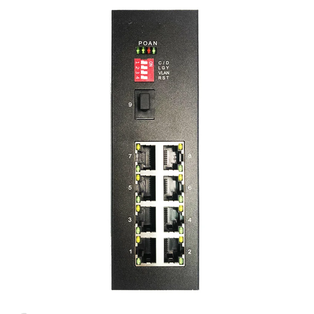 Неуправляемый POE коммутатор OK-618SFPGEP-FE-40+85