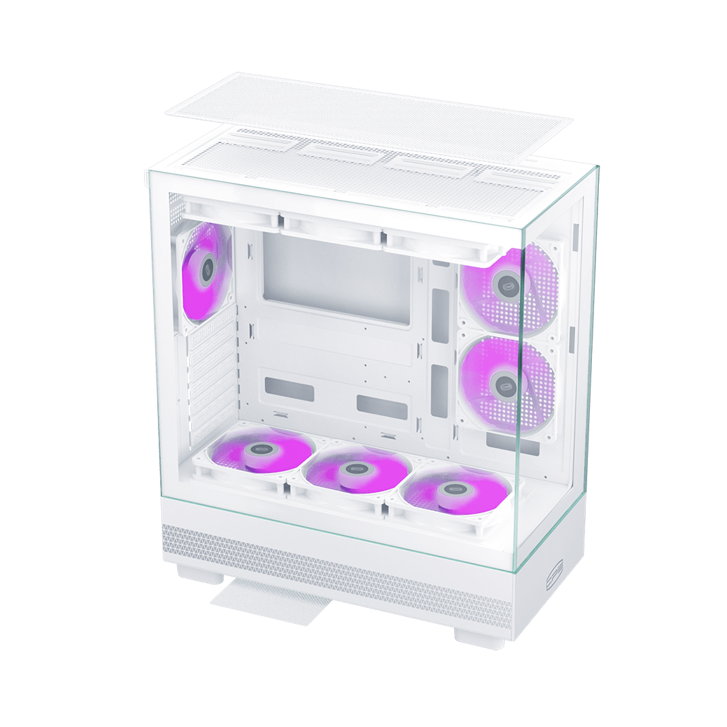 Корпус PCCooler C3Q500 WH ATX/mATX/ITX Type-C, USB3.0, USB2.0 Белый