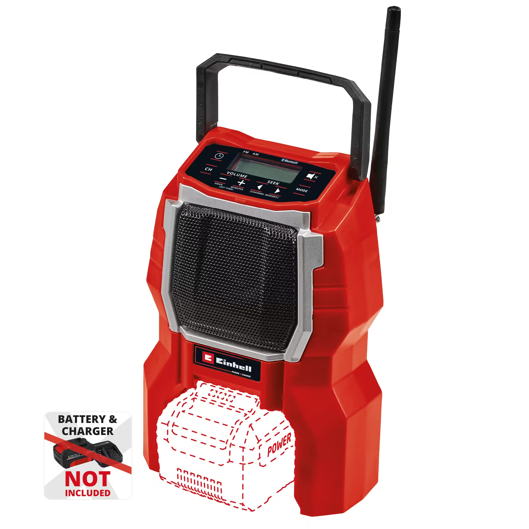 Аккум. Радио Einhell TC-RA 18 Li BT - Solo (3408017)