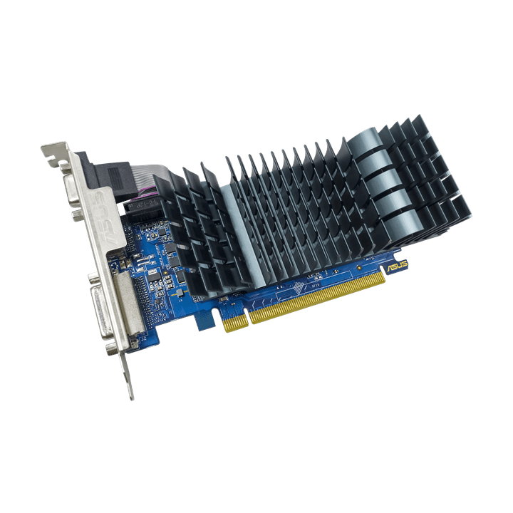 Видеокарта ASUS GeForce GT710 2Gb 32bit GDDR5 D-Sub DVI HDMI PCI Express 2.0 GT710-SL-2GD5-BRK-EVO