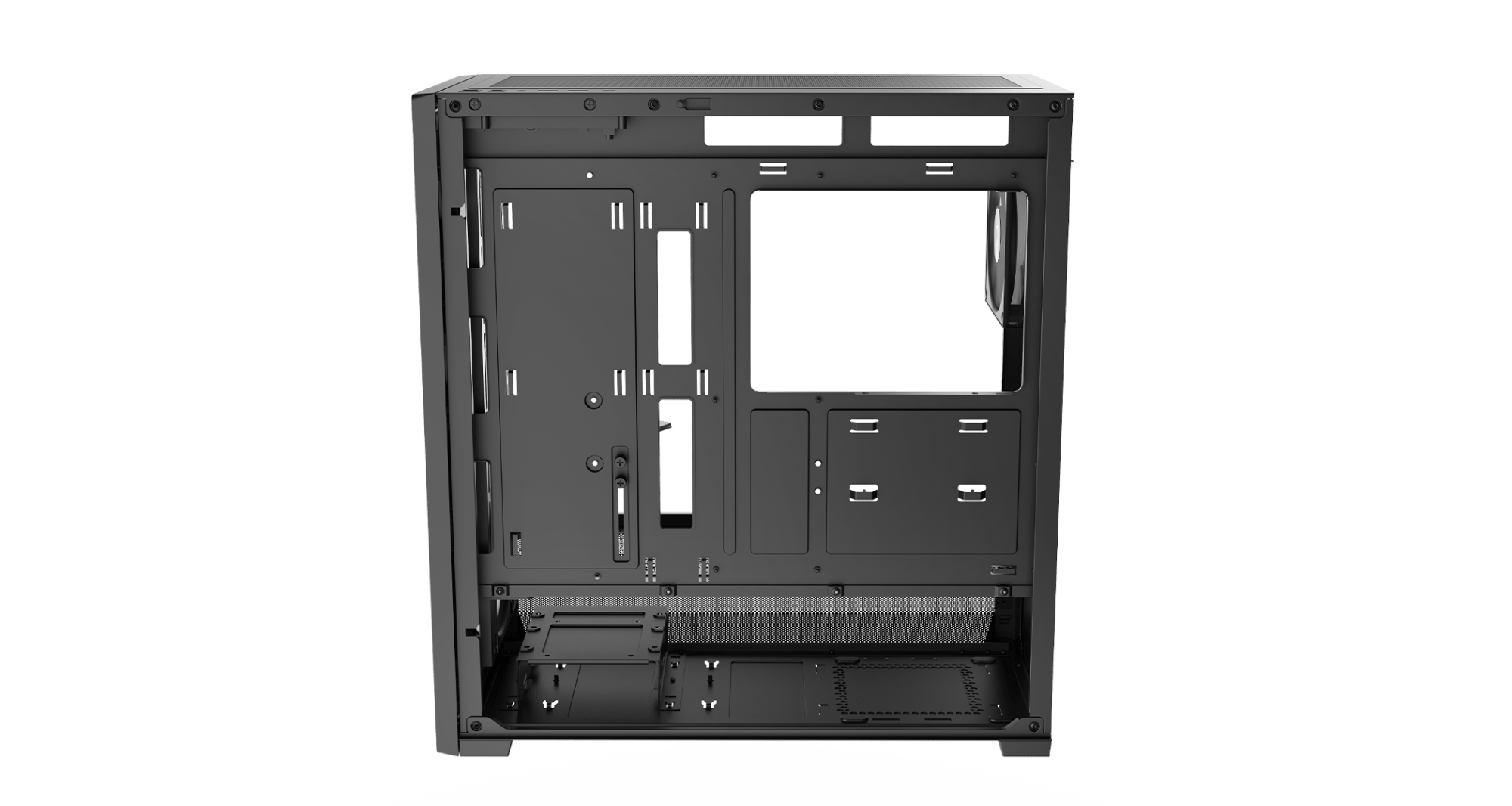 Корпус Ocypus Delta C70 BK ARGB EATX/ATX/mATX/ITX Type-C Черный Delta-C70-BKG400XX-GL