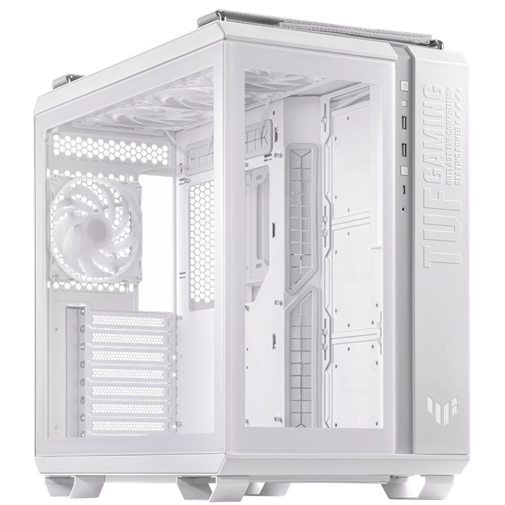 Корпус ASUS TUF Gaming GT502 PLUS TG ARGB WHITE ATX/mATX/mITX GT502 PLUS/WHT/TG//