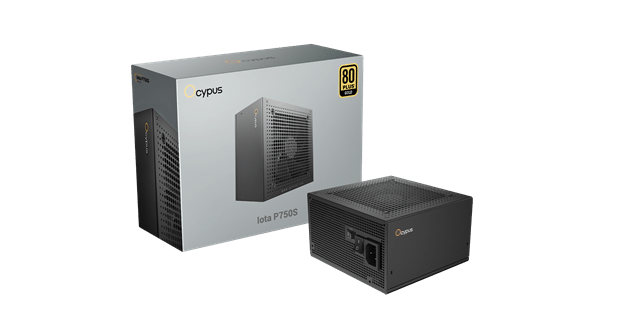 Блок питания Ocypus Iota P750S 750W Full Modular, 80+ GOLD, КПД 91%, Черный, Iota-P750S-GFFBK025X-E