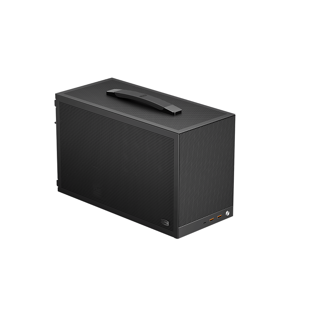Корпус PCCooler K101 MESH GY 3F ITX 2xUSB3.0, 1xUSB-C, 3xFans, 1x3.5", 4x2.5" Grey