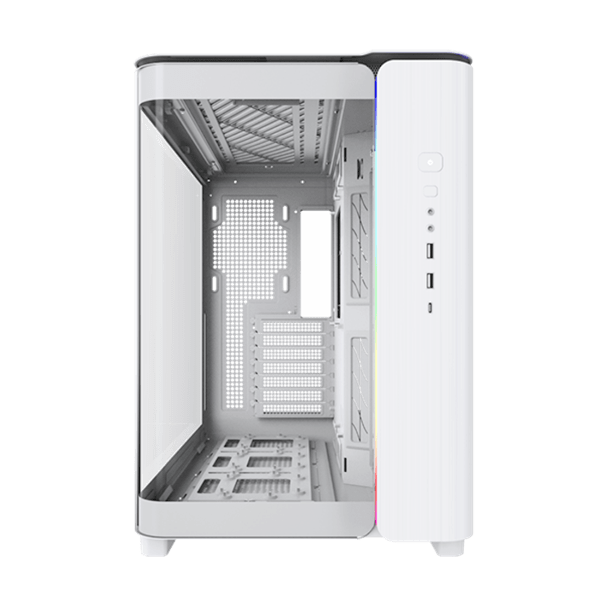 Корпус Montech KING 95 (W) ATX/Micro-ATX/Mini-ITX 2xUSB3.0 1xType-C 1xAudio 1xMic Белый